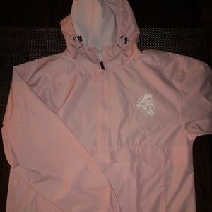 Pink Coastal Carolina Windbreaker